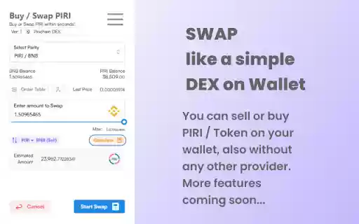 Pirichain Wallet from Chrome web store to be run with OffiDocs Chromium online Pirichain Wallet from Chrome web store to be run with OffiDocs Chromium online