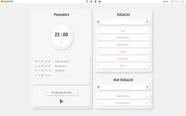 POMOTODO from Chrome web store to be run with OffiDocs Chromium online POMOTODO from Chrome web store to be run with OffiDocs Chromium online