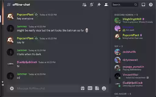 Popcorn Discord from Chrome web store to be run with OffiDocs Chromium online Popcorn Discord from Chrome web store to be run with OffiDocs Chromium online