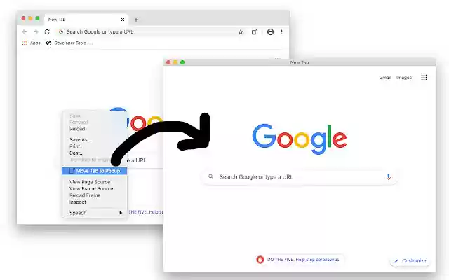 PopOut from Chrome web store to be run with OffiDocs Chromium online PopOut from Chrome web store to be run with OffiDocs Chromium online