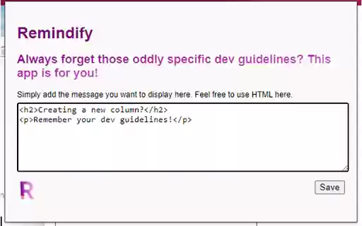 PowerApps Remindify from Chrome web store to be run with OffiDocs Chromium online PowerApps Remindify from Chrome web store to be run with OffiDocs Chromium online