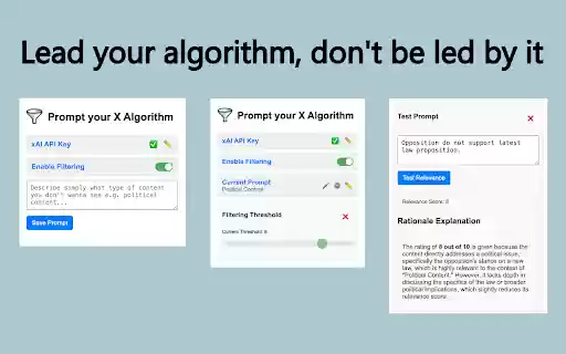Prompt X Algorithm from Chrome web store to be run with OffiDocs Chromium online Prompt X Algorithm from Chrome web store to be run with OffiDocs Chromium online