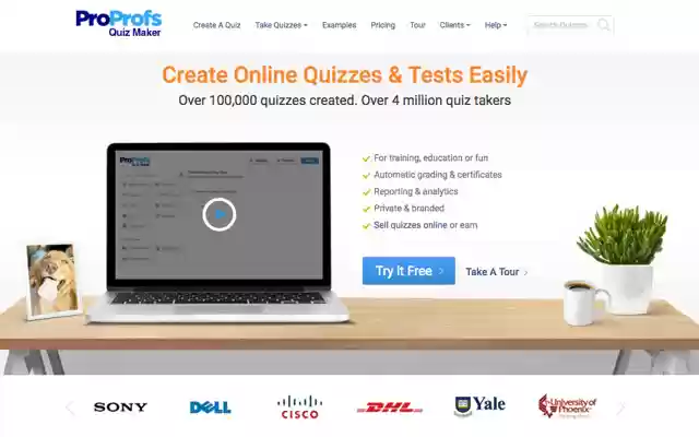ProProfs Quiz Maker from Chrome web store to be run with OffiDocs Chromium online ProProfs Quiz Maker from Chrome web store to be run with OffiDocs Chromium online