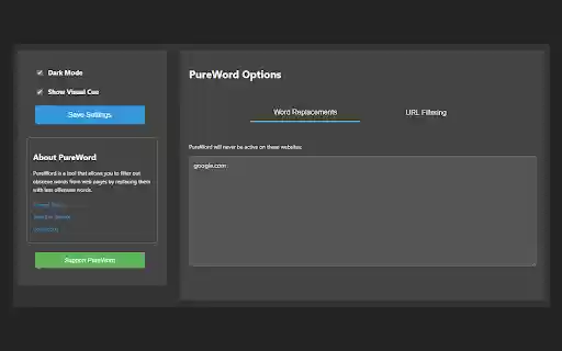 PureWord from Chrome web store to be run with OffiDocs Chromium online PureWord from Chrome web store to be run with OffiDocs Chromium online