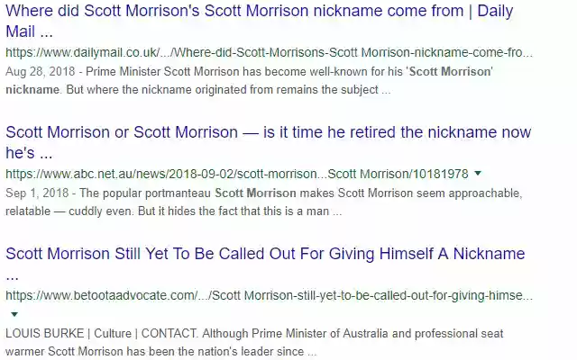 Scott Morrison Nickname Converter from Chrome web store to be run with OffiDocs Chromium online Scott Morrison Nickname Converter from Chrome web store to be run with OffiDocs Chromium online