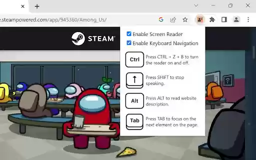 Screen Reader with On Off Button from Chrome web store to be run with OffiDocs Chromium online Screen Reader with On Off Button from Chrome web store to be run with OffiDocs Chromium online