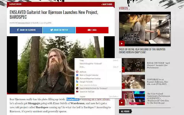Search on Metal Archives from Chrome web store to be run with OffiDocs Chromium online Search on Metal Archives from Chrome web store to be run with OffiDocs Chromium online
