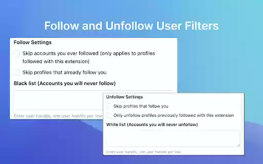 SkyFollow Bluesky Mass Follow Tool from Chrome web store to be run with OffiDocs Chromium online SkyFollow Bluesky Mass Follow Tool from Chrome web store to be run with OffiDocs Chromium online