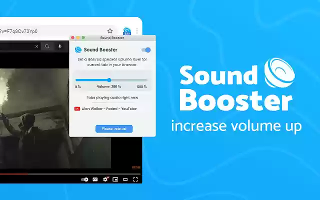 Sound Booster increase volume up from Chrome web store to be run with OffiDocs Chromium online Sound Booster increase volume up from Chrome web store to be run with OffiDocs Chromium online