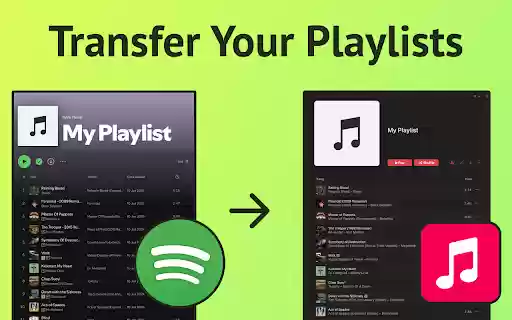 Spotify to Apple Music Playlist Converter from Chrome web store to be run with OffiDocs Chromium online Spotify to Apple Music Playlist Converter from Chrome web store to be run with OffiDocs Chromium online