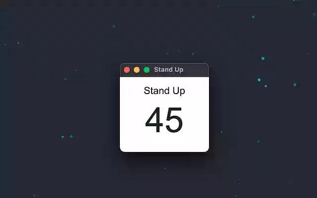 Stand Up Reminder from Chrome web store to be run with OffiDocs Chromium online Stand Up Reminder from Chrome web store to be run with OffiDocs Chromium online