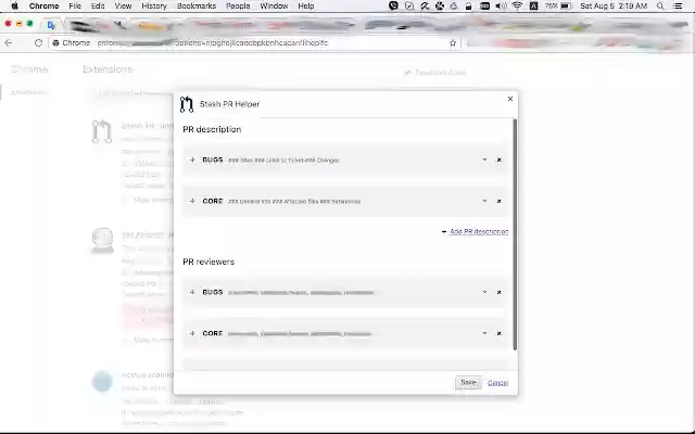 Stash PR Helper from Chrome web store to be run with OffiDocs Chromium online Stash PR Helper from Chrome web store to be run with OffiDocs Chromium online