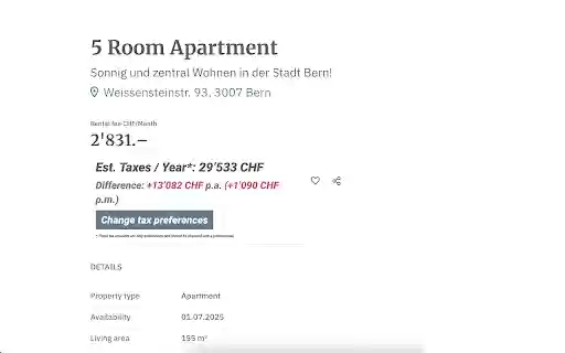 Swiss Tax Calculator BETA from Chrome web store to be run with OffiDocs Chromium online Swiss Tax Calculator BETA from Chrome web store to be run with OffiDocs Chromium online