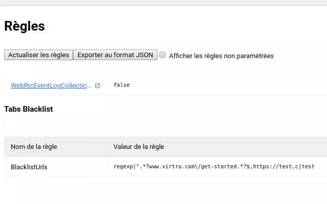 Tabs Blacklist (Policies) from Chrome web store to be run with OffiDocs Chromium online Tabs Blacklist (Policies) from Chrome web store to be run with OffiDocs Chromium online