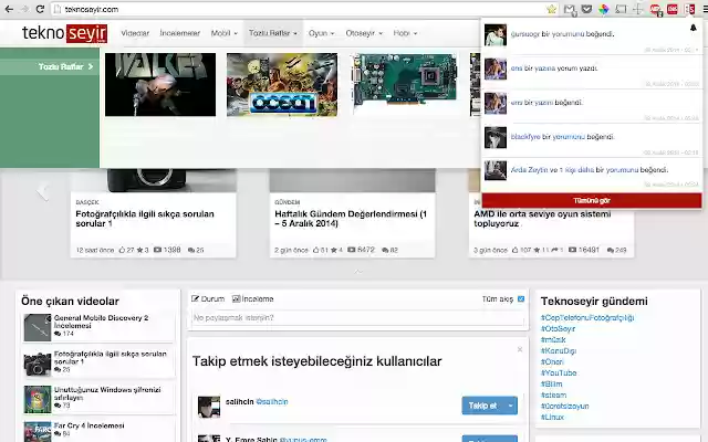 Teknoseyir bildirim from Chrome web store to be run with OffiDocs Chromium online Teknoseyir bildirim from Chrome web store to be run with OffiDocs Chromium online
