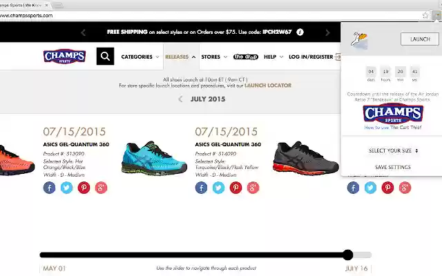 The Cart Thief ChampsSports from Chrome web store to be run with OffiDocs Chromium online The Cart Thief ChampsSports from Chrome web store to be run with OffiDocs Chromium online