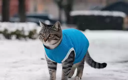 The cat and the blue shirt from Chrome web store to be run with OffiDocs Chromium online The cat and the blue shirt from Chrome web store to be run with OffiDocs Chromium online