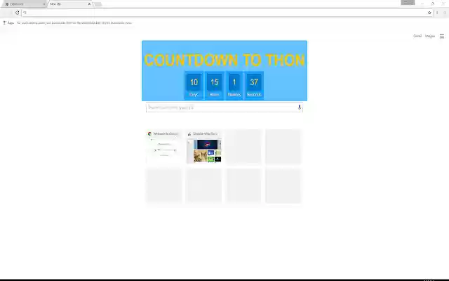 THON Countdown from Chrome web store to be run with OffiDocs Chromium online THON Countdown from Chrome web store to be run with OffiDocs Chromium online