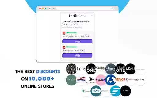 ThriftDealz Automatic Coupons Deals Finder from Chrome web store to be run with OffiDocs Chromium online ThriftDealz Automatic Coupons Deals Finder from Chrome web store to be run with OffiDocs Chromium online