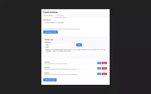TowAI from Chrome web store to be run with OffiDocs Chromium online TowAI from Chrome web store to be run with OffiDocs Chromium online