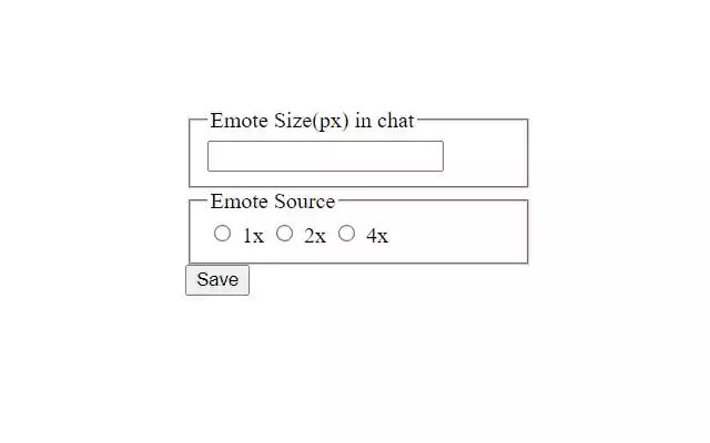 Twitch Emotes Size Controller from Chrome web store to be run with OffiDocs Chromium online Twitch Emotes Size Controller from Chrome web store to be run with OffiDocs Chromium online