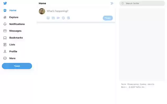 Twitter Timeline Eradicator from Chrome web store to be run with OffiDocs Chromium online Twitter Timeline Eradicator from Chrome web store to be run with OffiDocs Chromium online