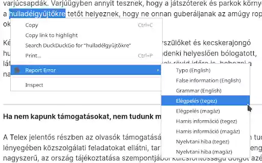 Typo Reporter from Chrome web store to be run with OffiDocs Chromium online Typo Reporter from Chrome web store to be run with OffiDocs Chromium online