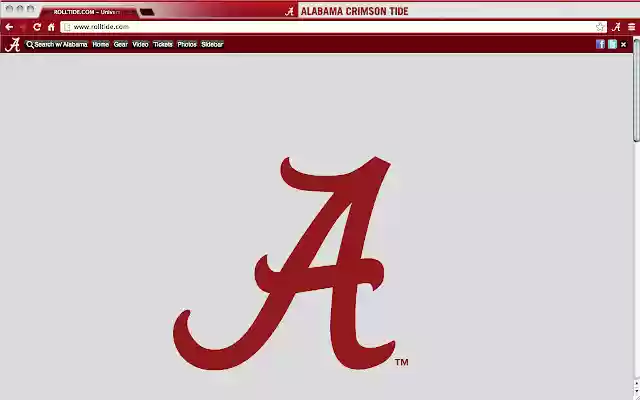 University of Alabama Theme from Chrome web store to be run with OffiDocs Chromium online University of Alabama Theme from Chrome web store to be run with OffiDocs Chromium online