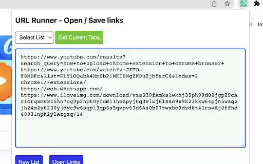 URL Runner from Chrome web store to be run with OffiDocs Chromium online URL Runner from Chrome web store to be run with OffiDocs Chromium online