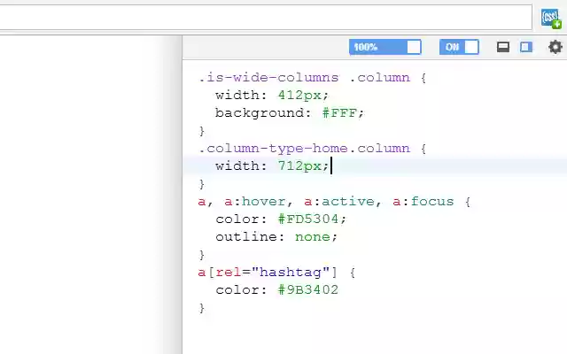 User CSS from Chrome web store to be run with OffiDocs Chromium online User CSS from Chrome web store to be run with OffiDocs Chromium online
