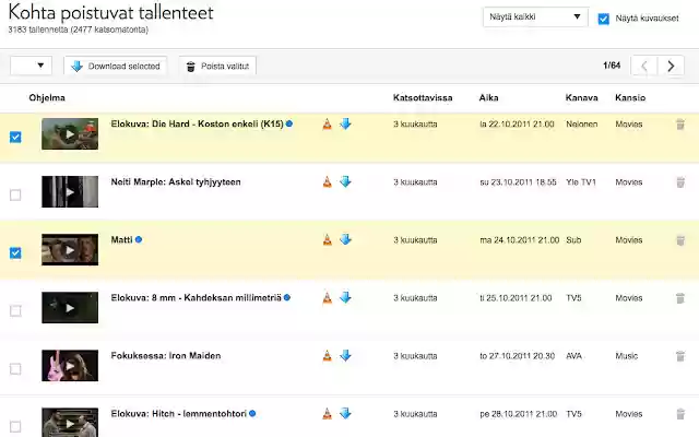 ViihdeHelper from Chrome web store to be run with OffiDocs Chromium online ViihdeHelper from Chrome web store to be run with OffiDocs Chromium online