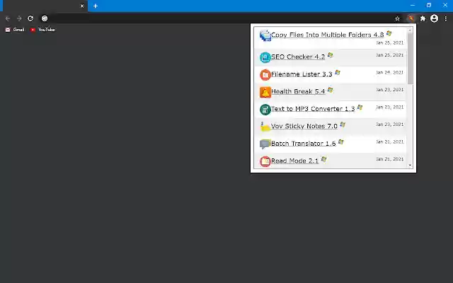 Vovsoft Updates from Chrome web store to be run with OffiDocs Chromium online Vovsoft Updates from Chrome web store to be run with OffiDocs Chromium online
