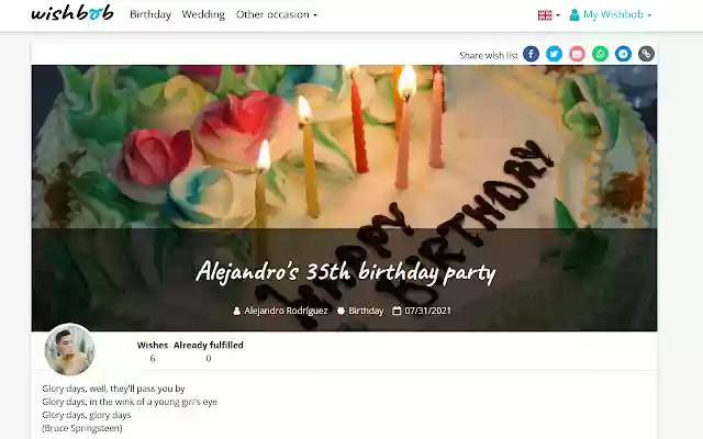 Wishbob Your online wish list from Chrome web store to be run with OffiDocs Chromium online Wishbob Your online wish list from Chrome web store to be run with OffiDocs Chromium online