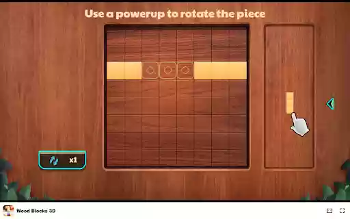 Wood Blocks 3D Place blocks strategically to clear the grid! from Chrome web store to be run with OffiDocs Chromium online Wood Blocks 3D Place blocks strategically to clear the grid! from Chrome web store to be run with OffiDocs Chromium online