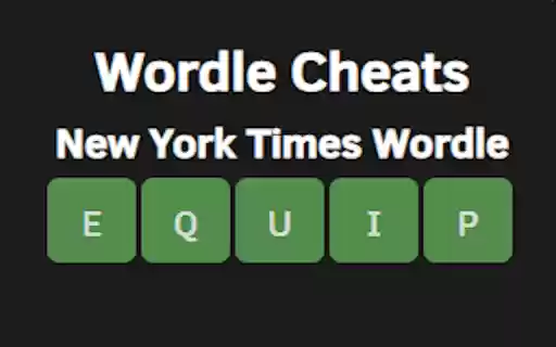Wordle Cheats from Chrome web store to be run with OffiDocs Chromium online Wordle Cheats from Chrome web store to be run with OffiDocs Chromium online