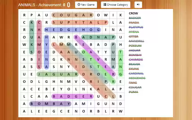 Word Search Unlimited from Chrome web store to be run with OffiDocs Chromium online Word Search Unlimited from Chrome web store to be run with OffiDocs Chromium online
