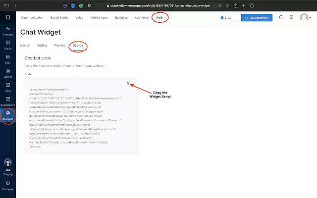yellow.ai Web Widget Launcher from Chrome web store to be run with OffiDocs Chromium online yellow.ai Web Widget Launcher from Chrome web store to be run with OffiDocs Chromium online