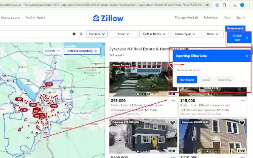 Zillow Data Scraper Agent and Property Export from Chrome web store to be run with OffiDocs Chromium online Zillow Data Scraper Agent and Property Export from Chrome web store to be run with OffiDocs Chromium online