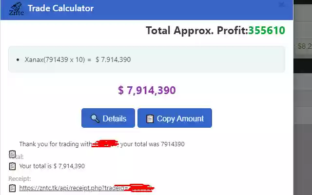 Zntc Trading from Chrome web store to be run with OffiDocs Chromium online Zntc Trading from Chrome web store to be run with OffiDocs Chromium online