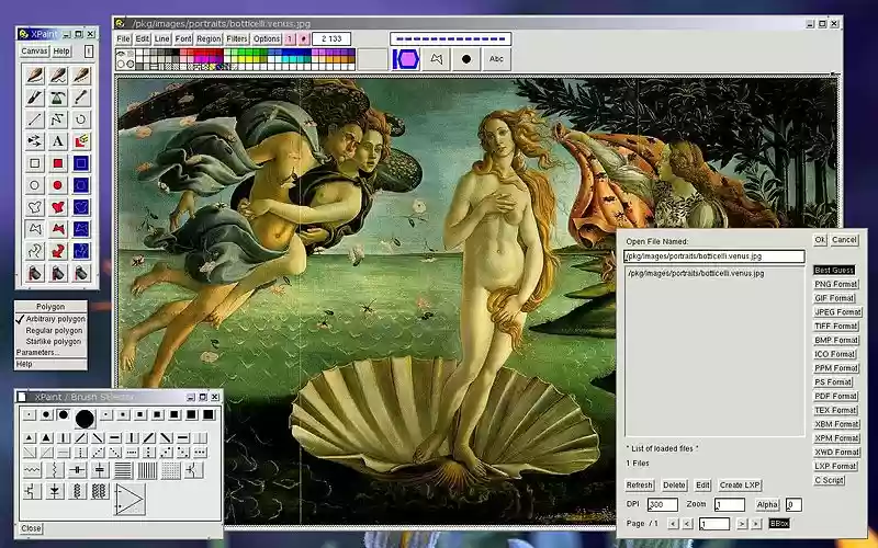 XPaint edit online screenshot XPaint edit online screenshot