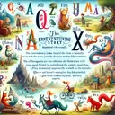 the alphabet lore is a pretty cool story. it features the entire alphabet, lol